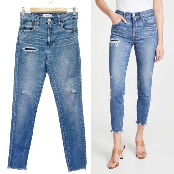 MOUSSY Vintage Hammond High Waist Skinny Jeans Size 27 | 4 Japanese Cotton Denim - Picture 1 of 16